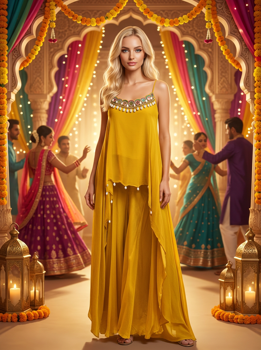 Indo Western Dress by Sabhya Paridhaan