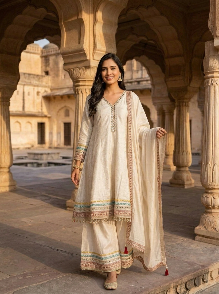 Anarkali Suit Set
