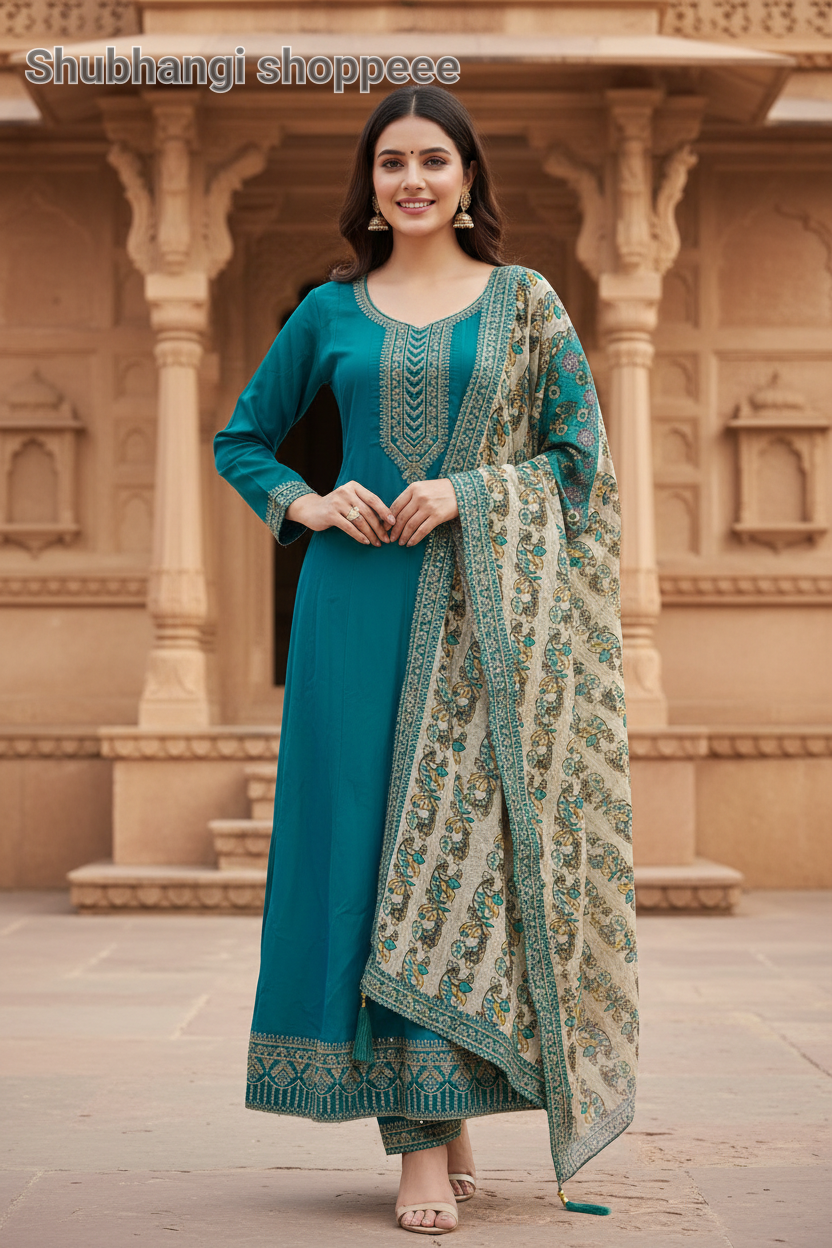 Embellished Anarkali
