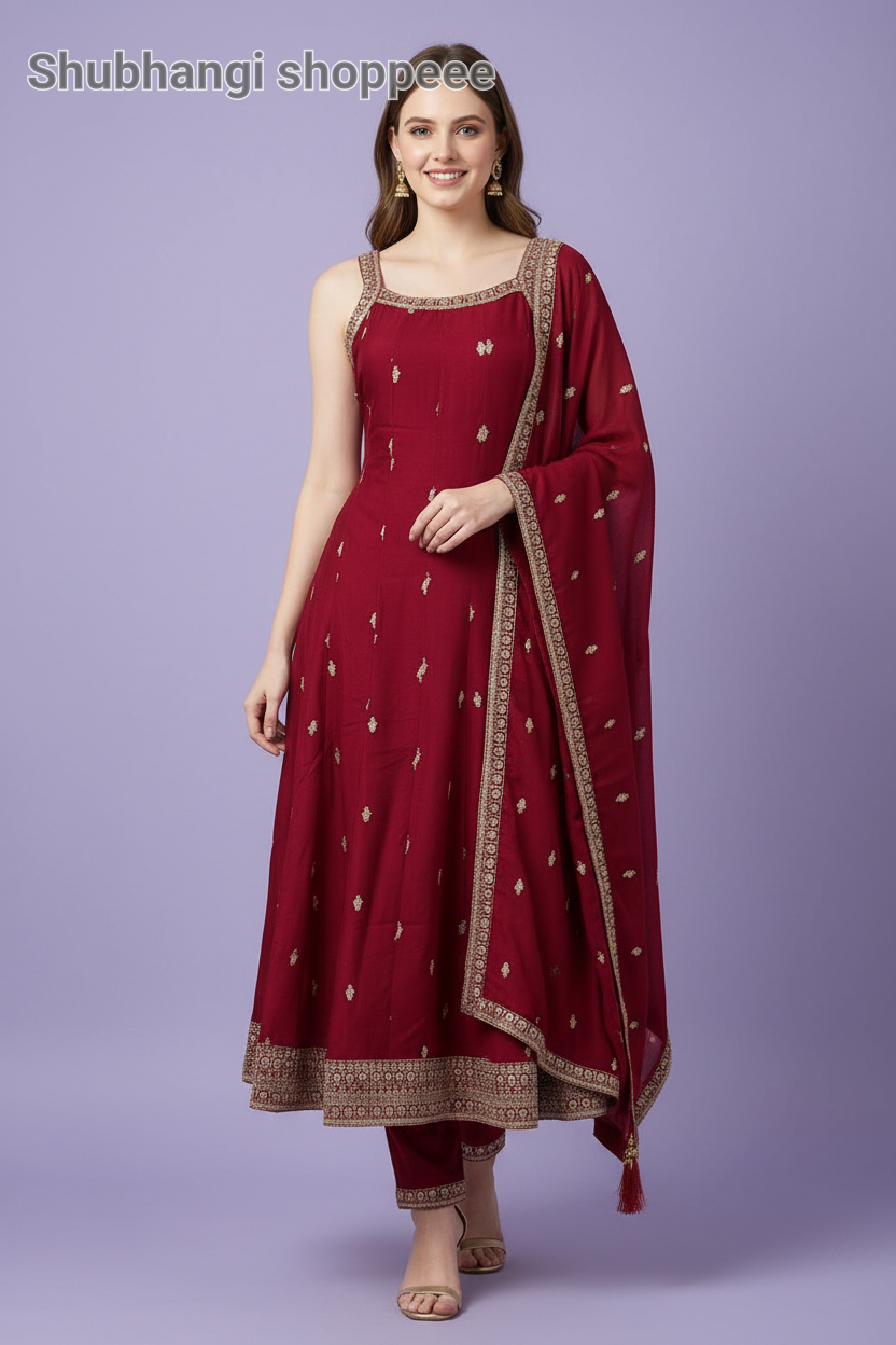 Anarkali Suit Set