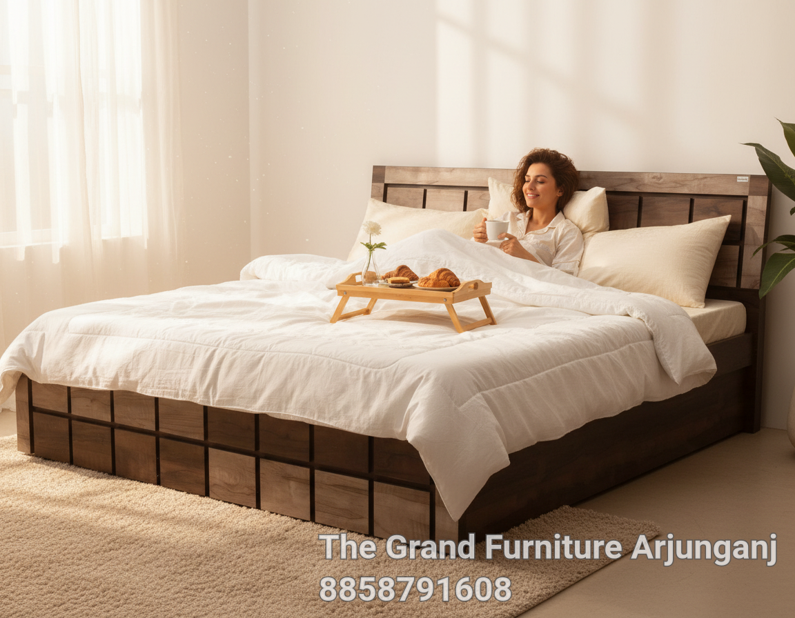 Stylish Wooden Bed
