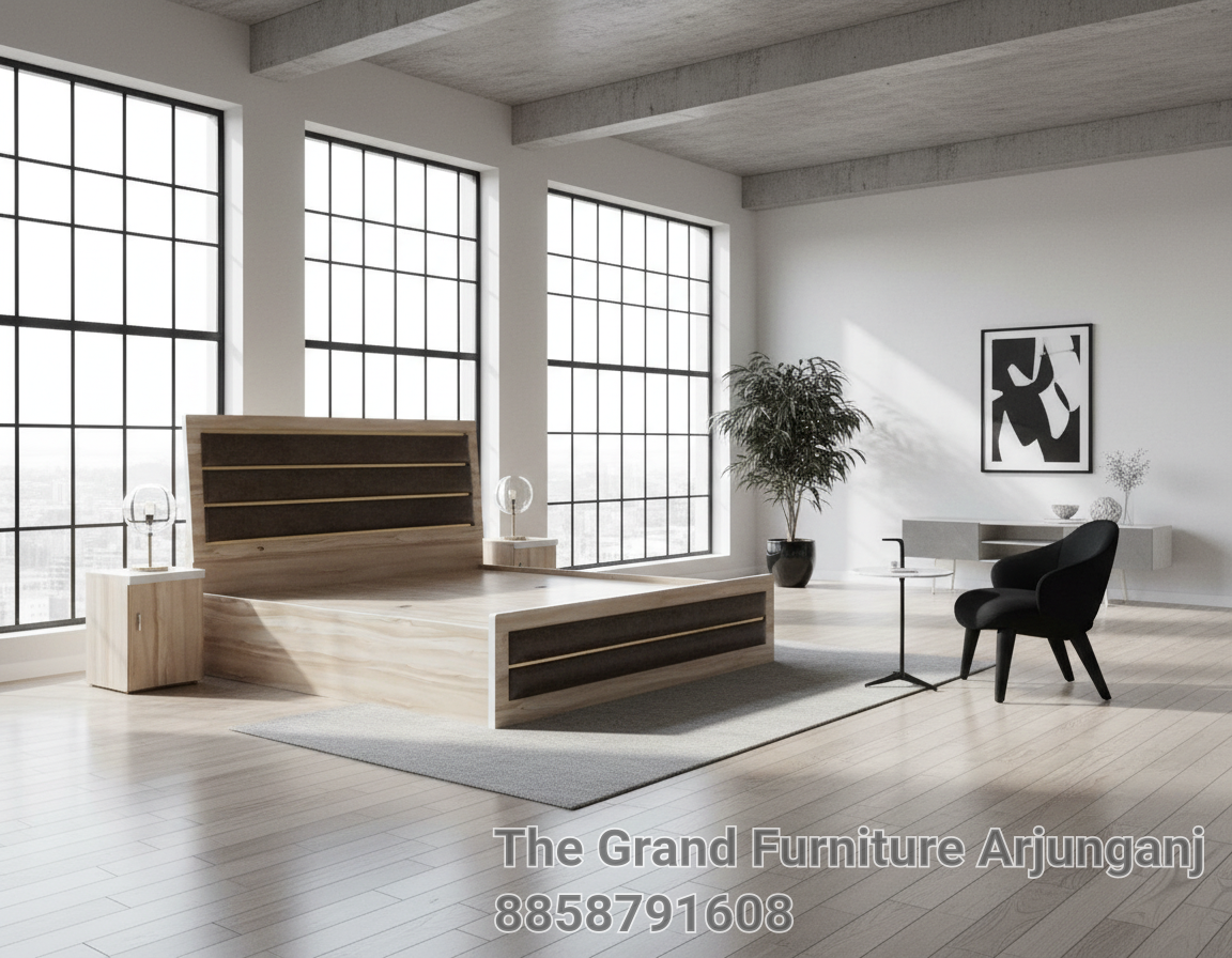 Wooden Modern Bed
