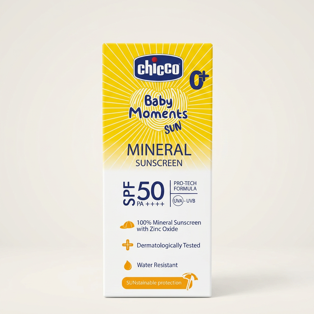 Chicco Baby Moments Sun Mineral Sunscreen