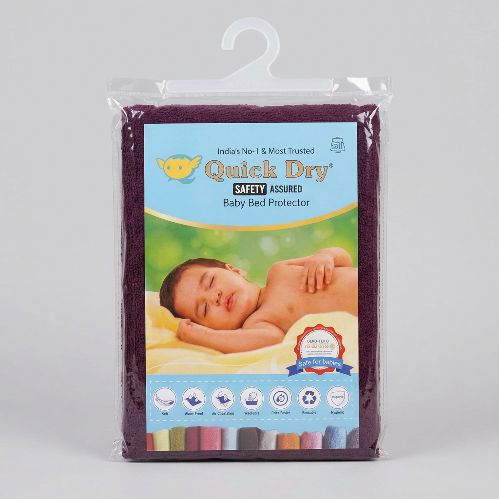 Quick Dry Baby Bed Protector