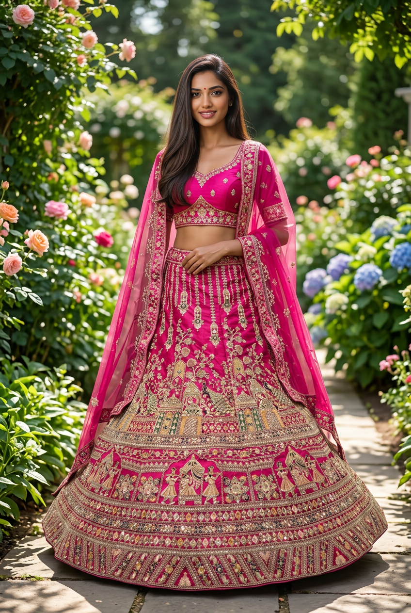 Rani Silk Lehenga