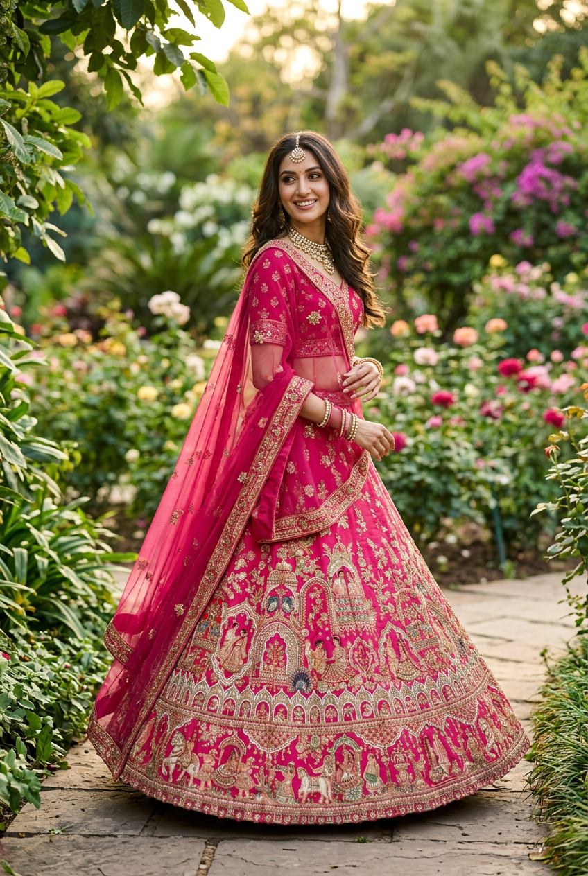 Traditional Bridal Lehenga