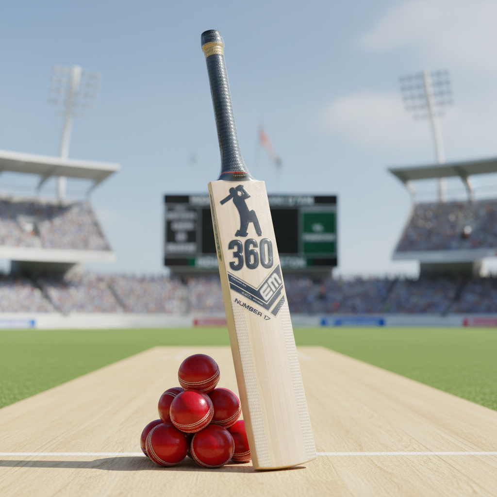 360 Cricket Bat EM