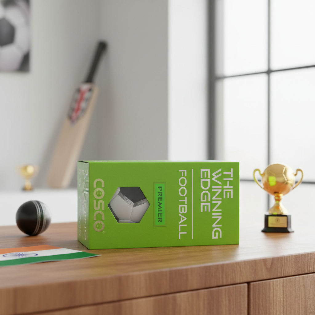 Cosco Premier Black and White Football