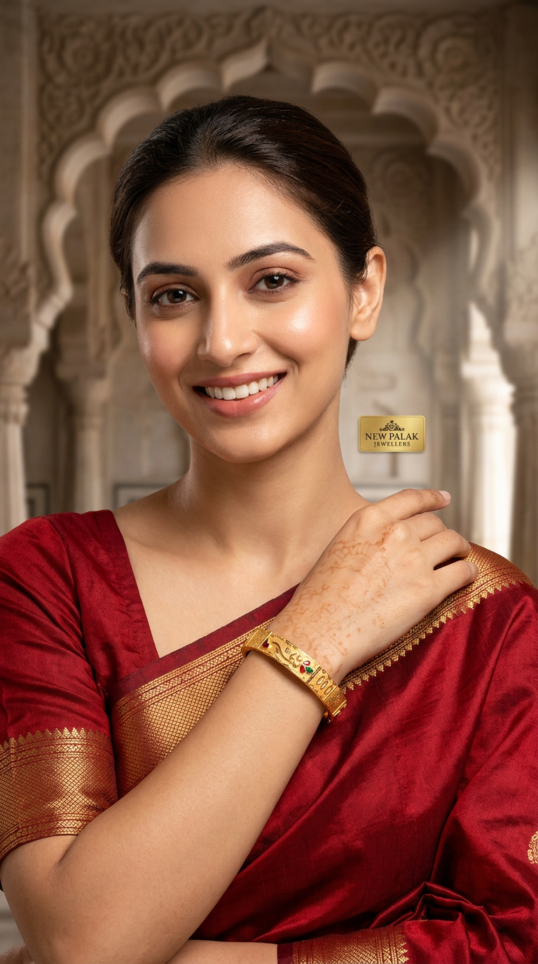 New Palak Gold Bangles view 2