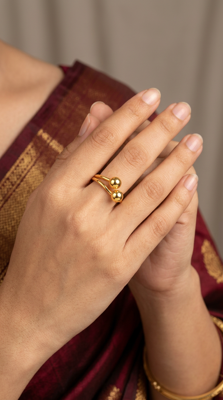 Gold Ring by New Palak Jewellers view 2
