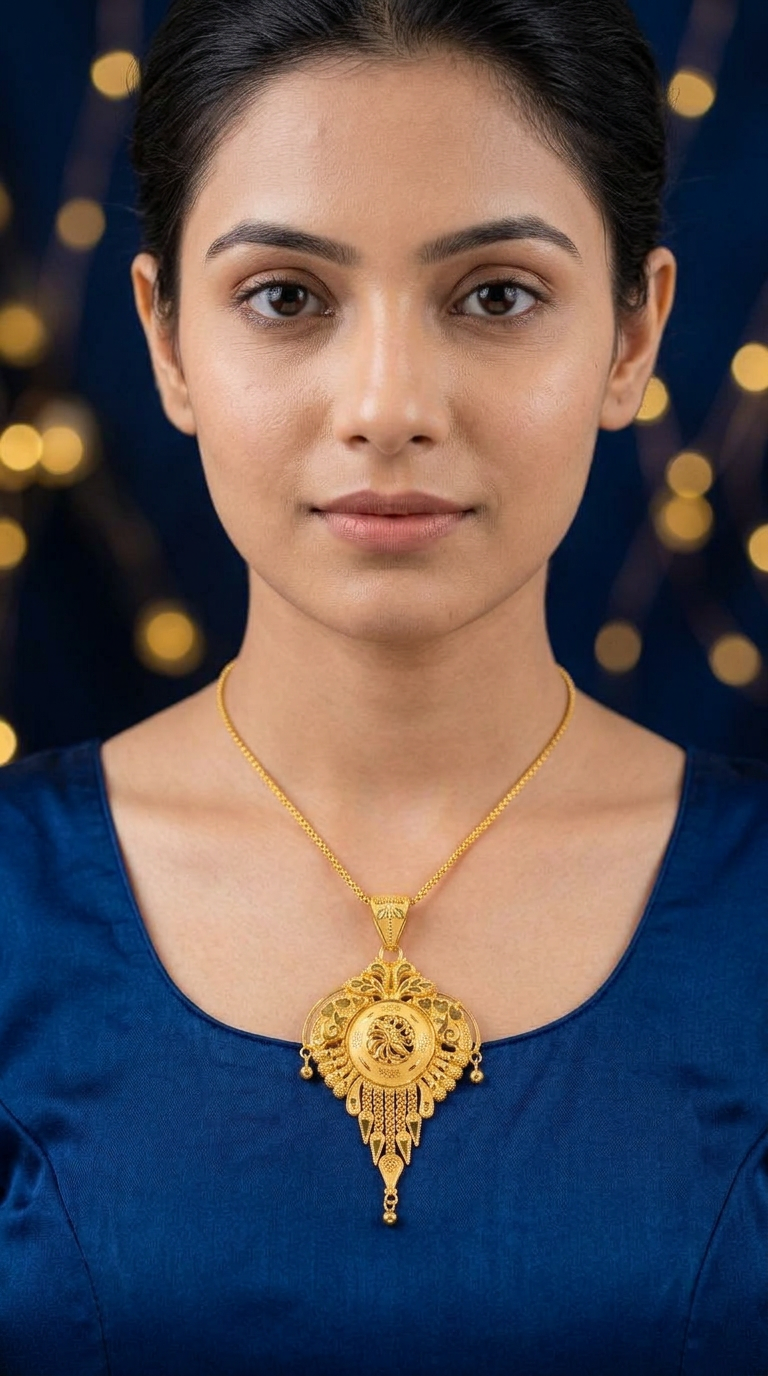 Gold Premium Pendant view 2