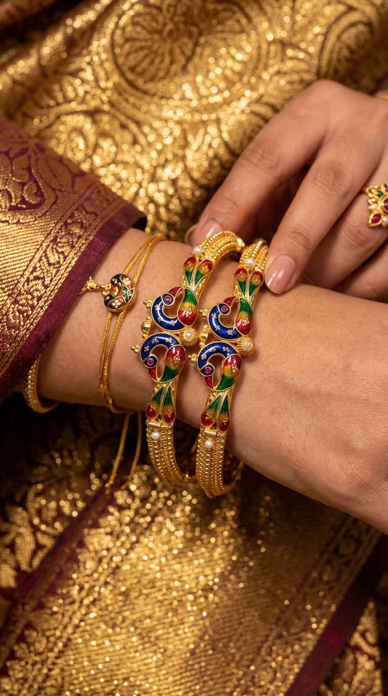 Traditional Gold Bangles