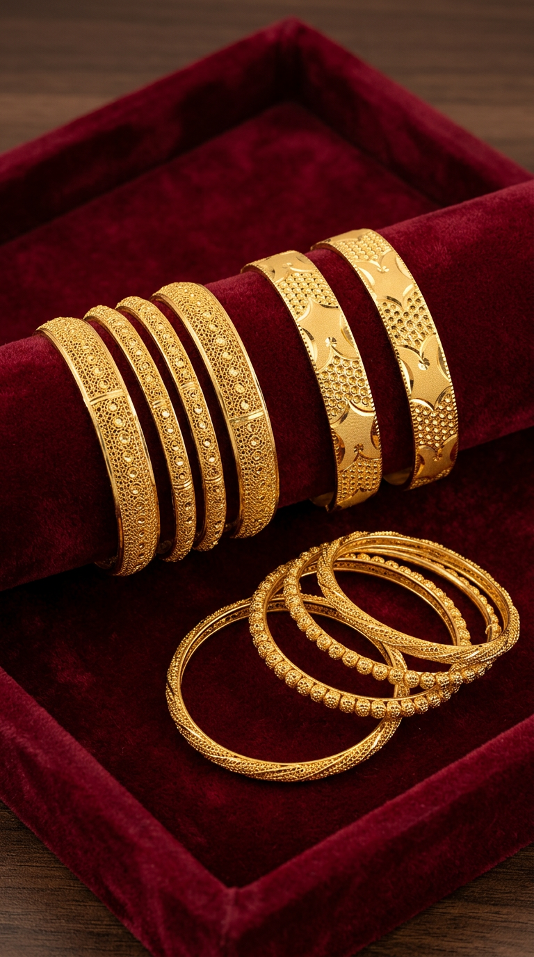 Golden Bangles