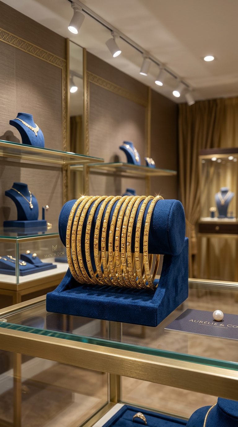 Elegants Gold Bangles