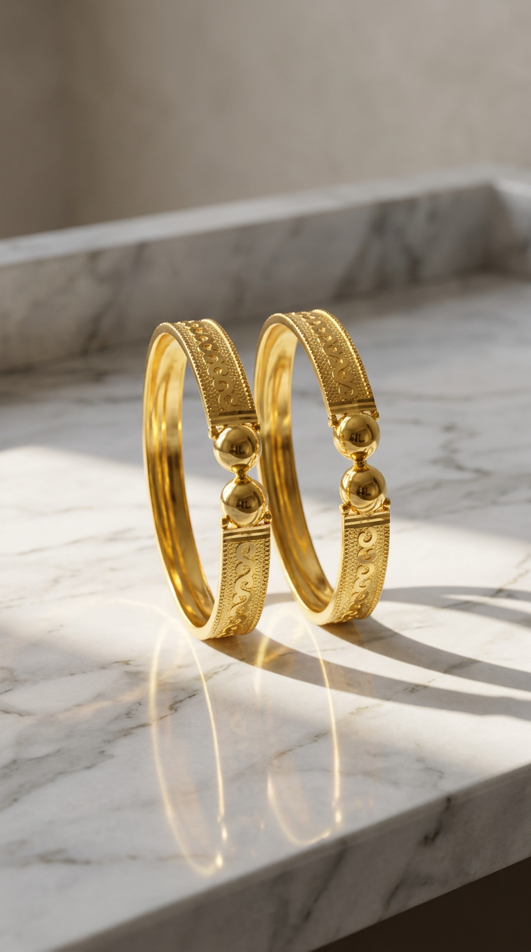 Gold Bangle