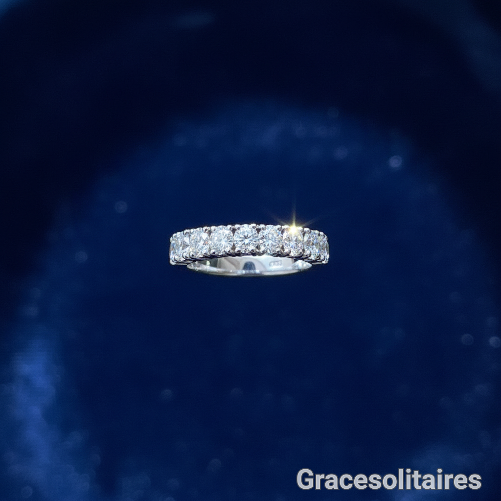 1.15 CARAT OVAL SOLITAIRE BAND