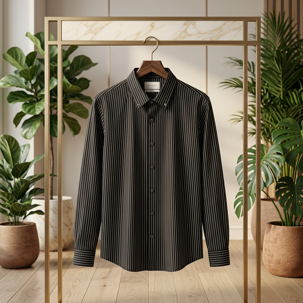 STITCHLESS BLACK SHIRT view 2
