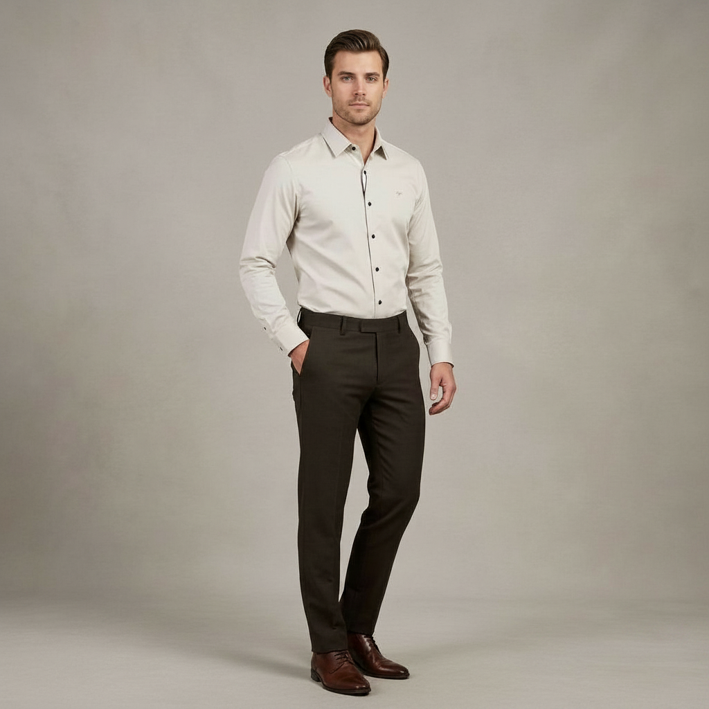 Urban Style Formal Shirt & Trouser Combo view 2