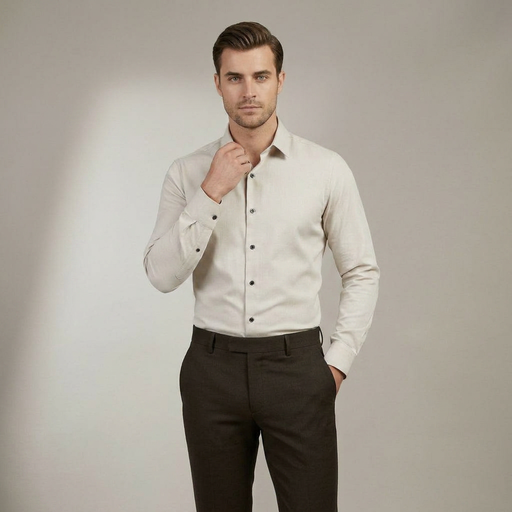 Urban Style Formal Shirt & Trouser Combo