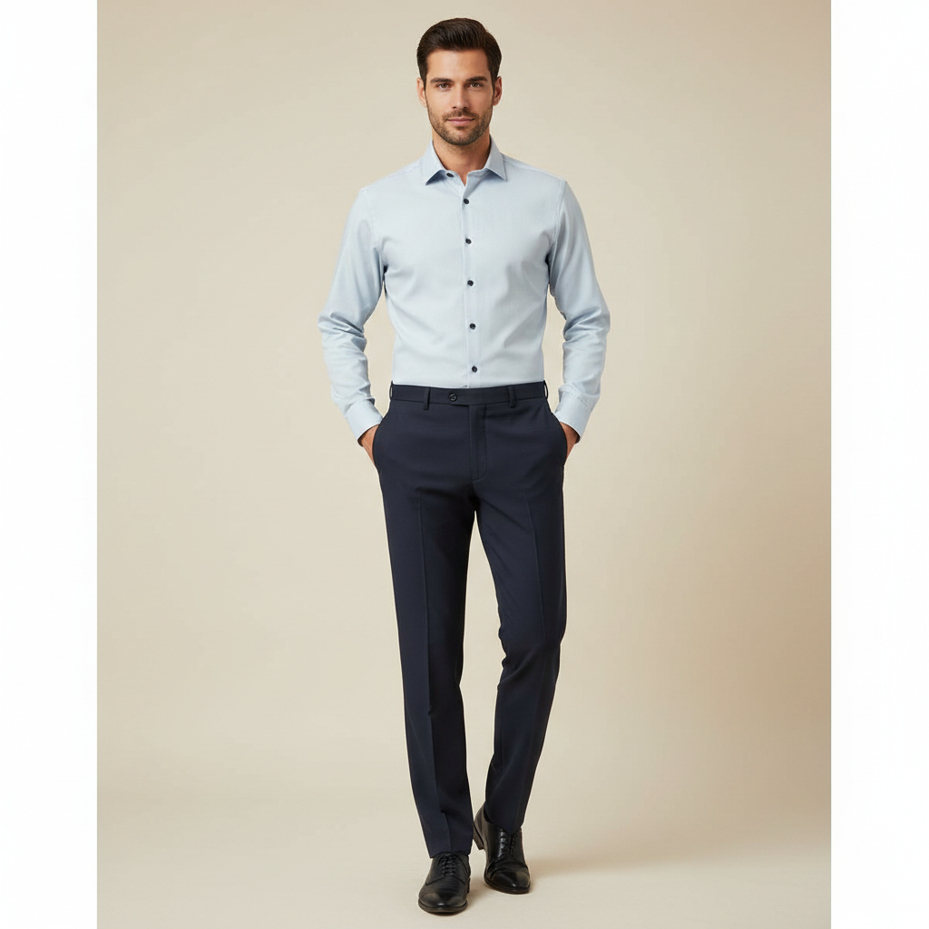 Urban Style Slim Fit Trousers view 2
