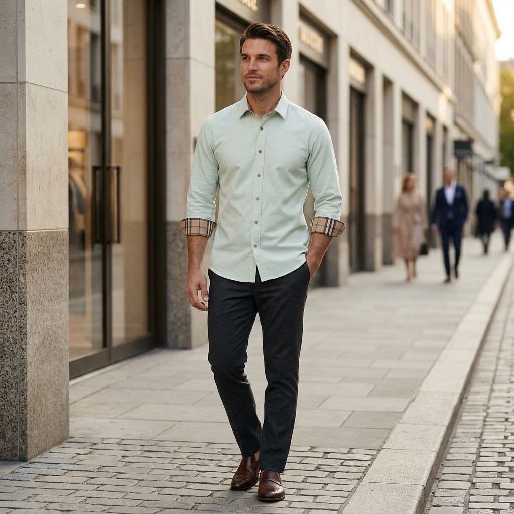 Stylish Maroon Shirt view 2
