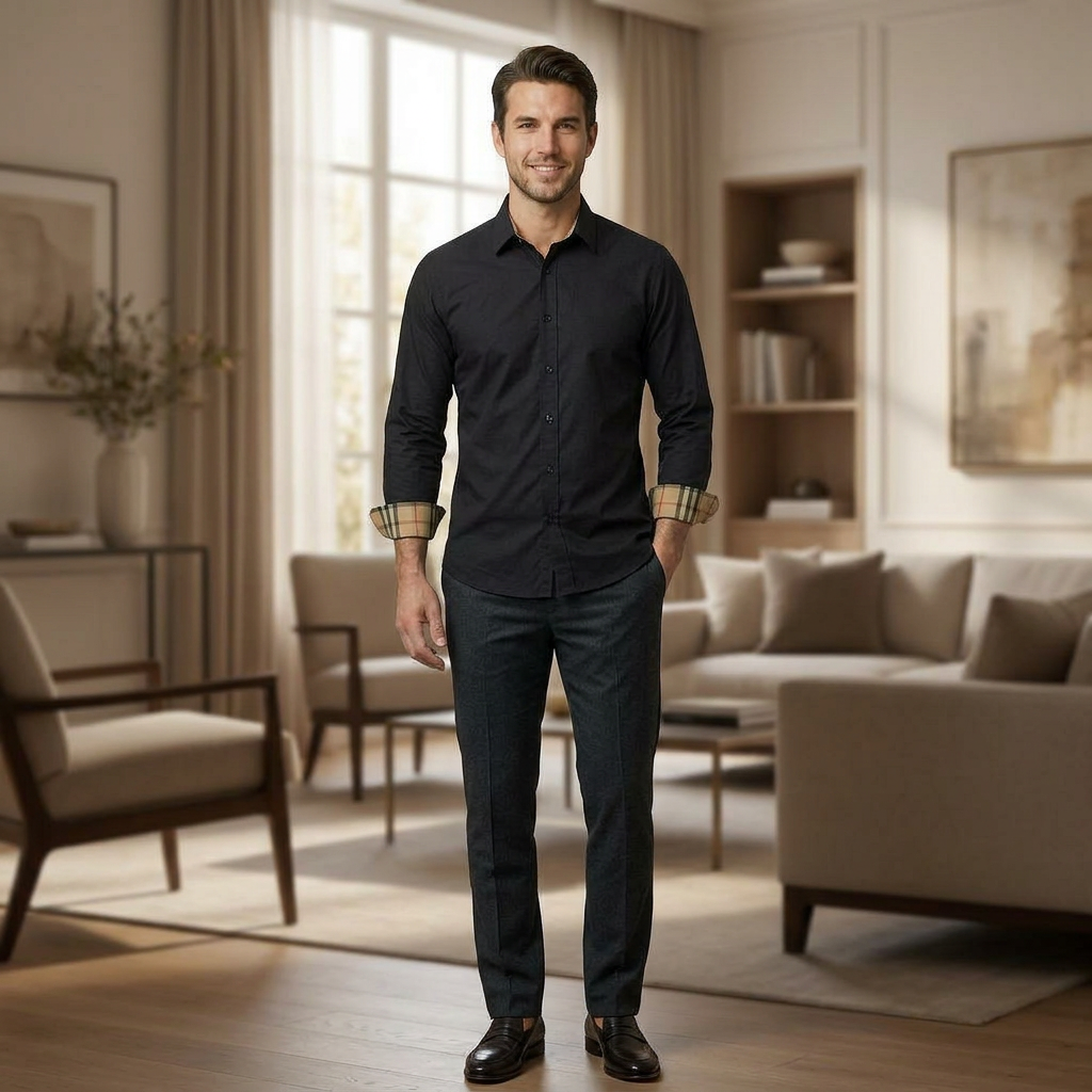 Urban Style Black Shirt view 2