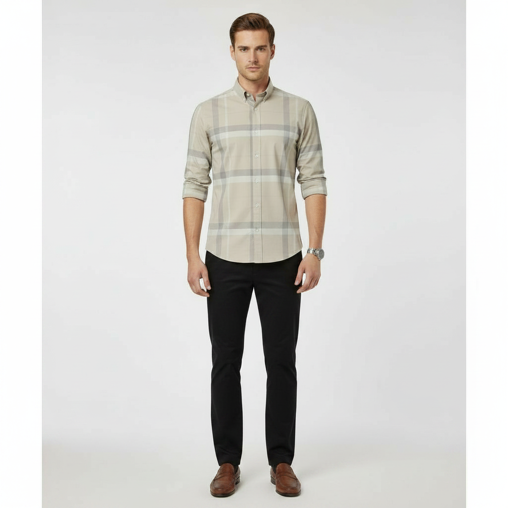 Stitch Less Plaid Shirt view 2