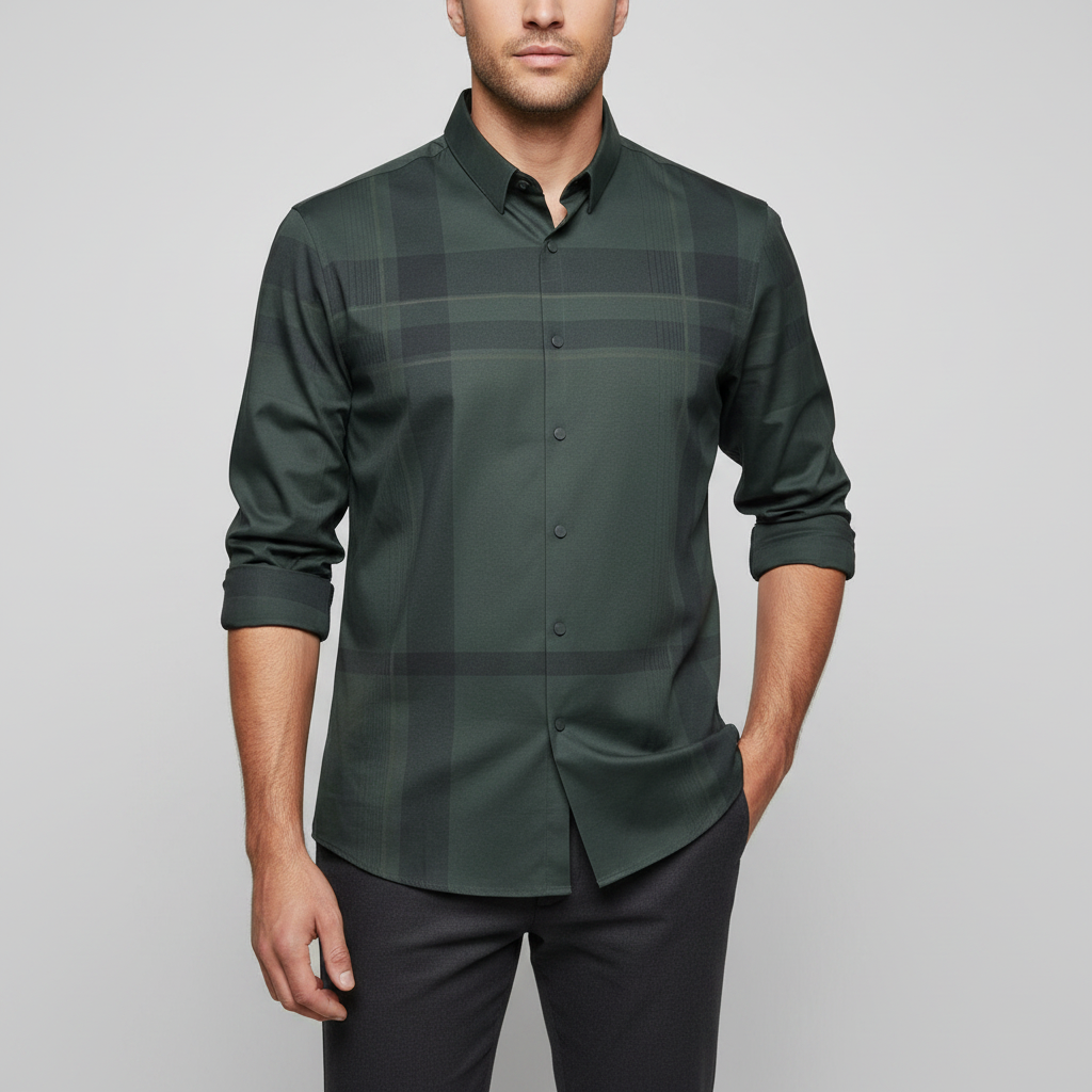 StitchLess Checkered Shirt view 2