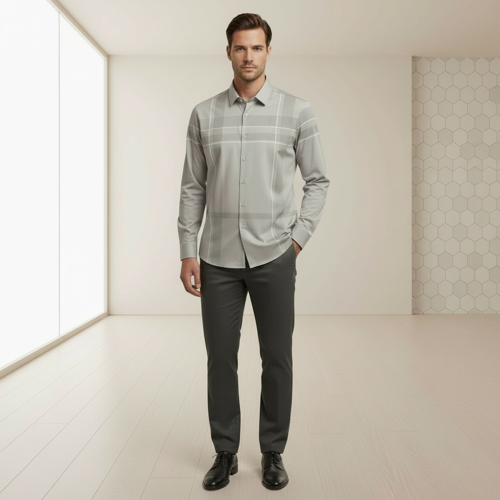 Stitch LessCheckered Shirt view 2