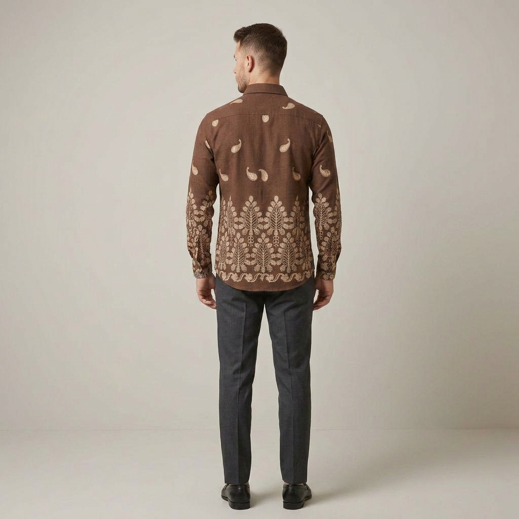 Ethnic Print Shirt view 3