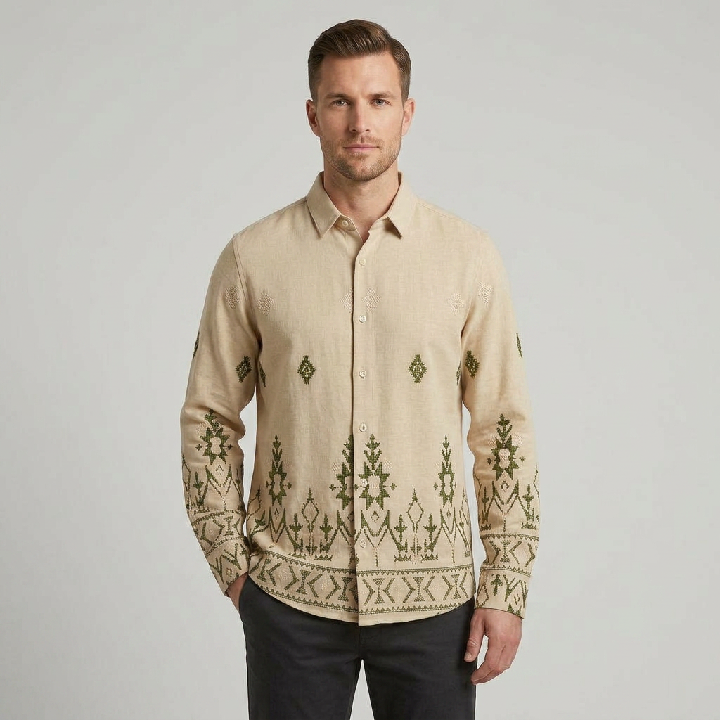 Embroidered Shirt view 3