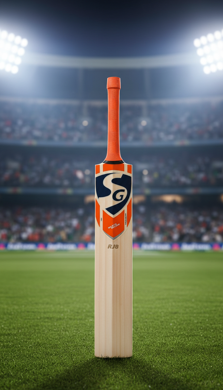 SG RJ8 Cricket Bat view 2