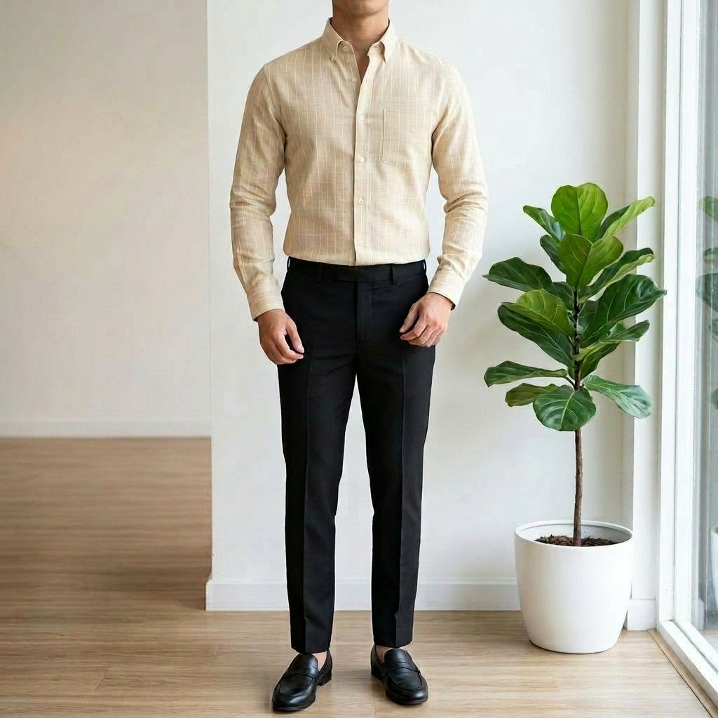 Slim Fit Trousers