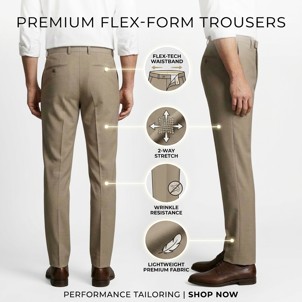 Slim Fit Trouser view 2