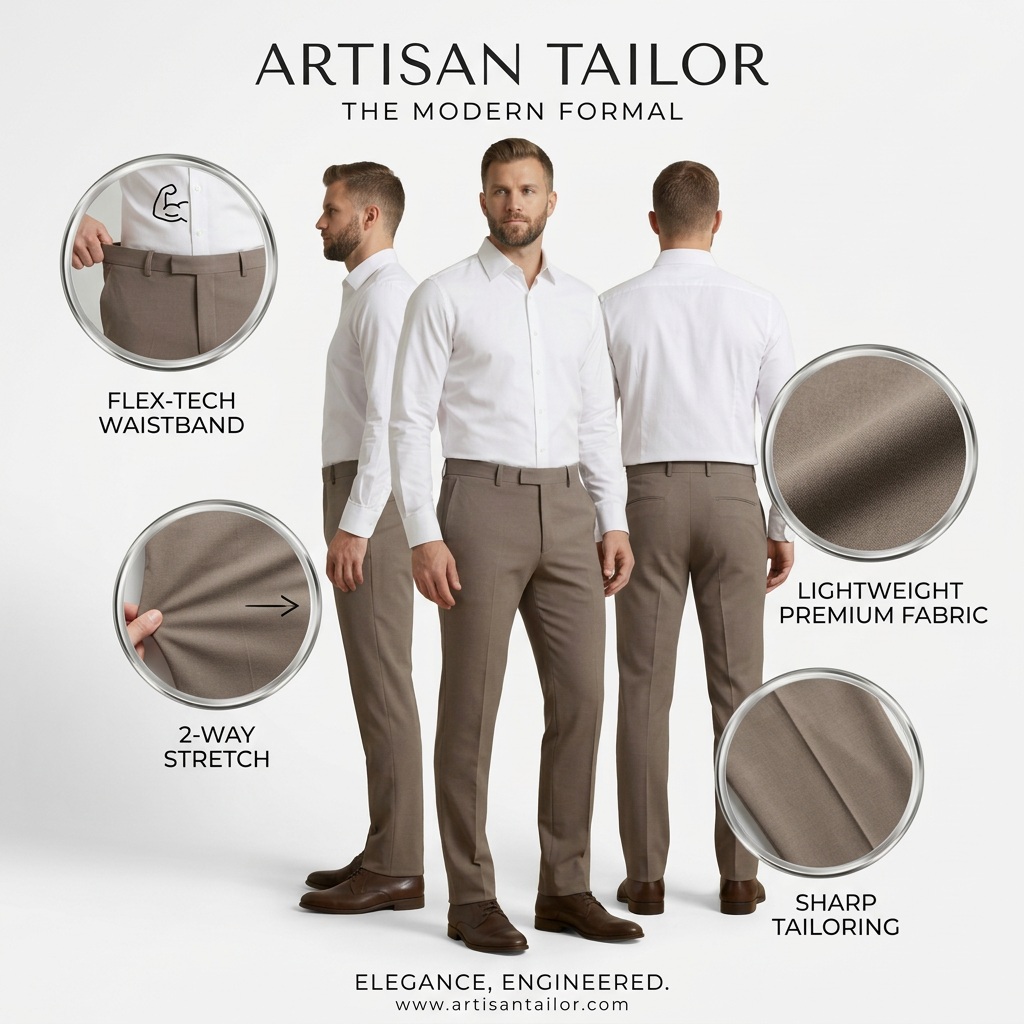 Formal Pant Trousers view 2