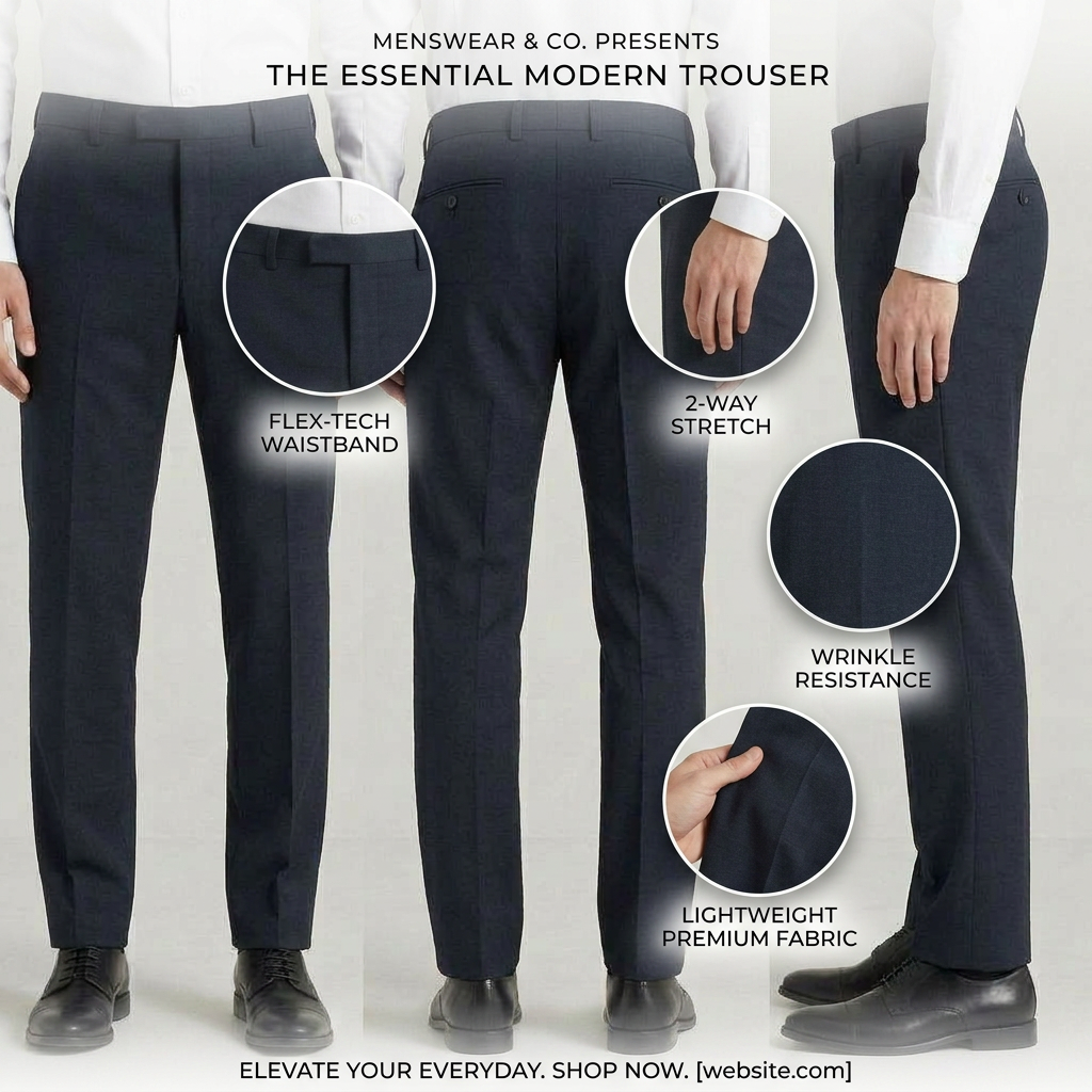 Formals Pant view 2