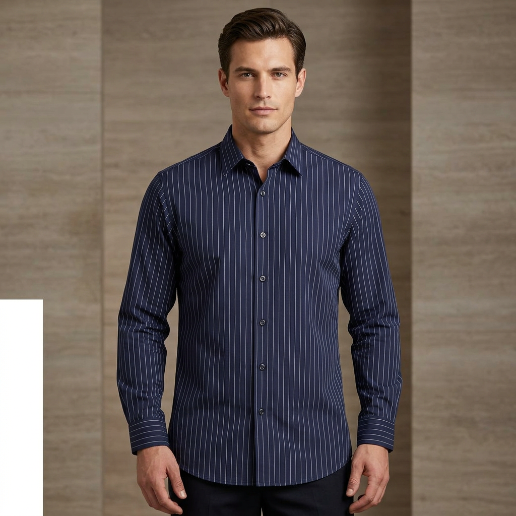 Striped Dress Shirt view 2