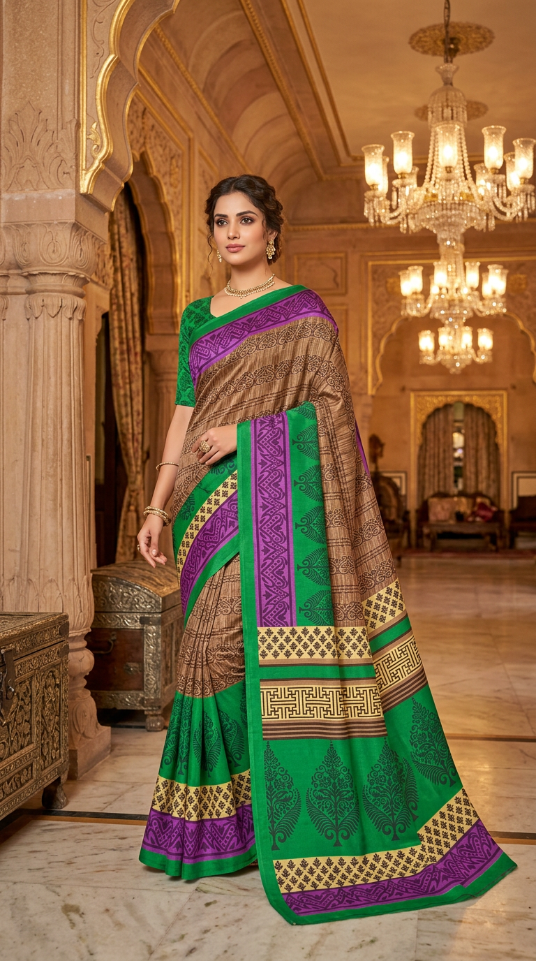 Pure Soft Cotton Saree view 3