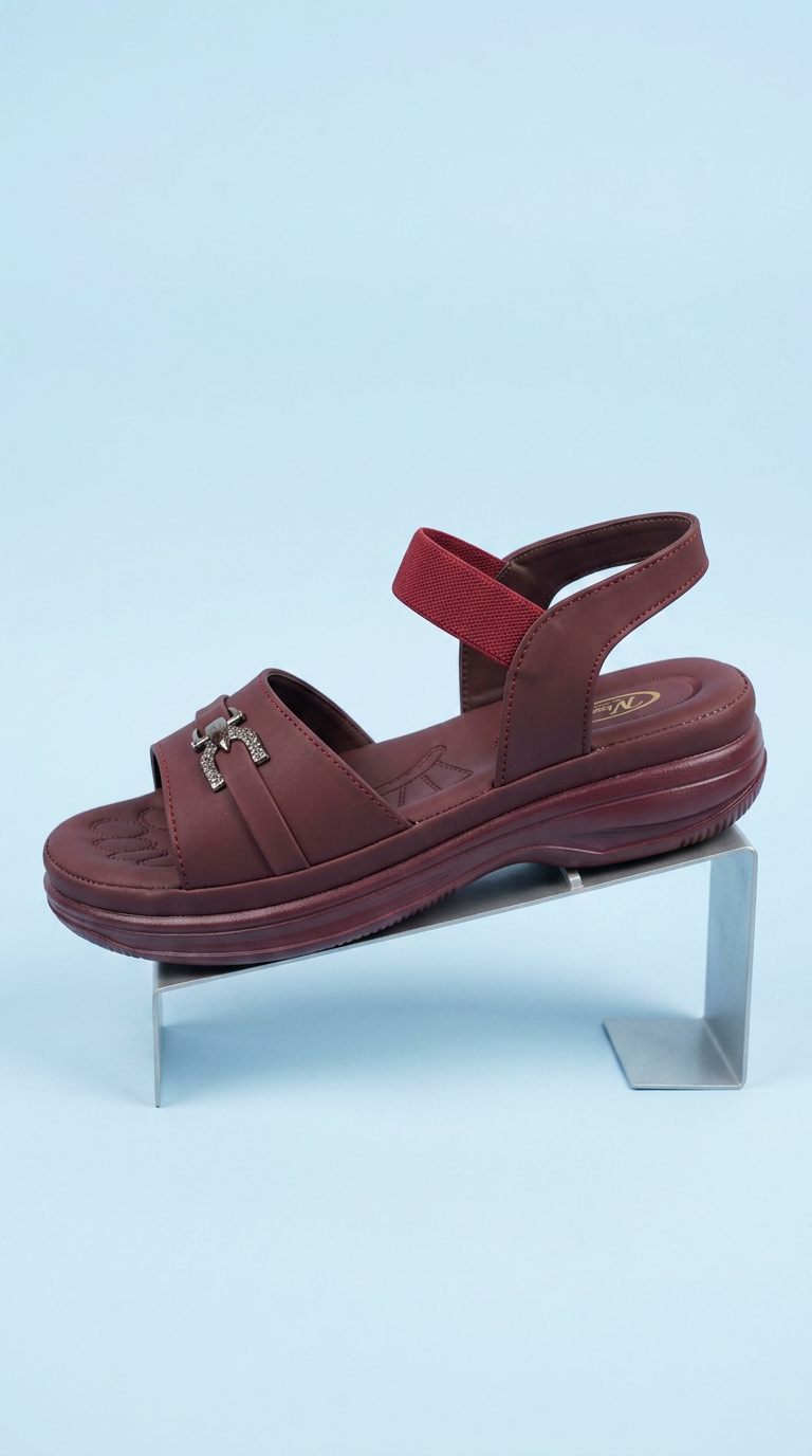 Doctor Sole Sandal Full Comfort Girls And Women Brown Colour view 5