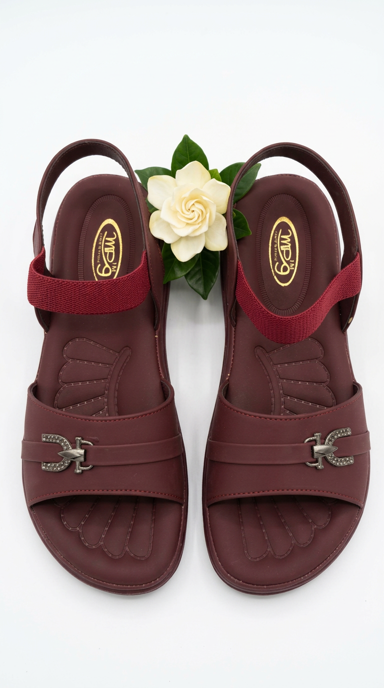 Doctor Sole Sandal Full Comfort Girls And Women Brown Colour view 6