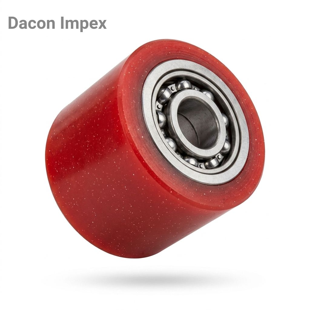 Red Industrial Roller