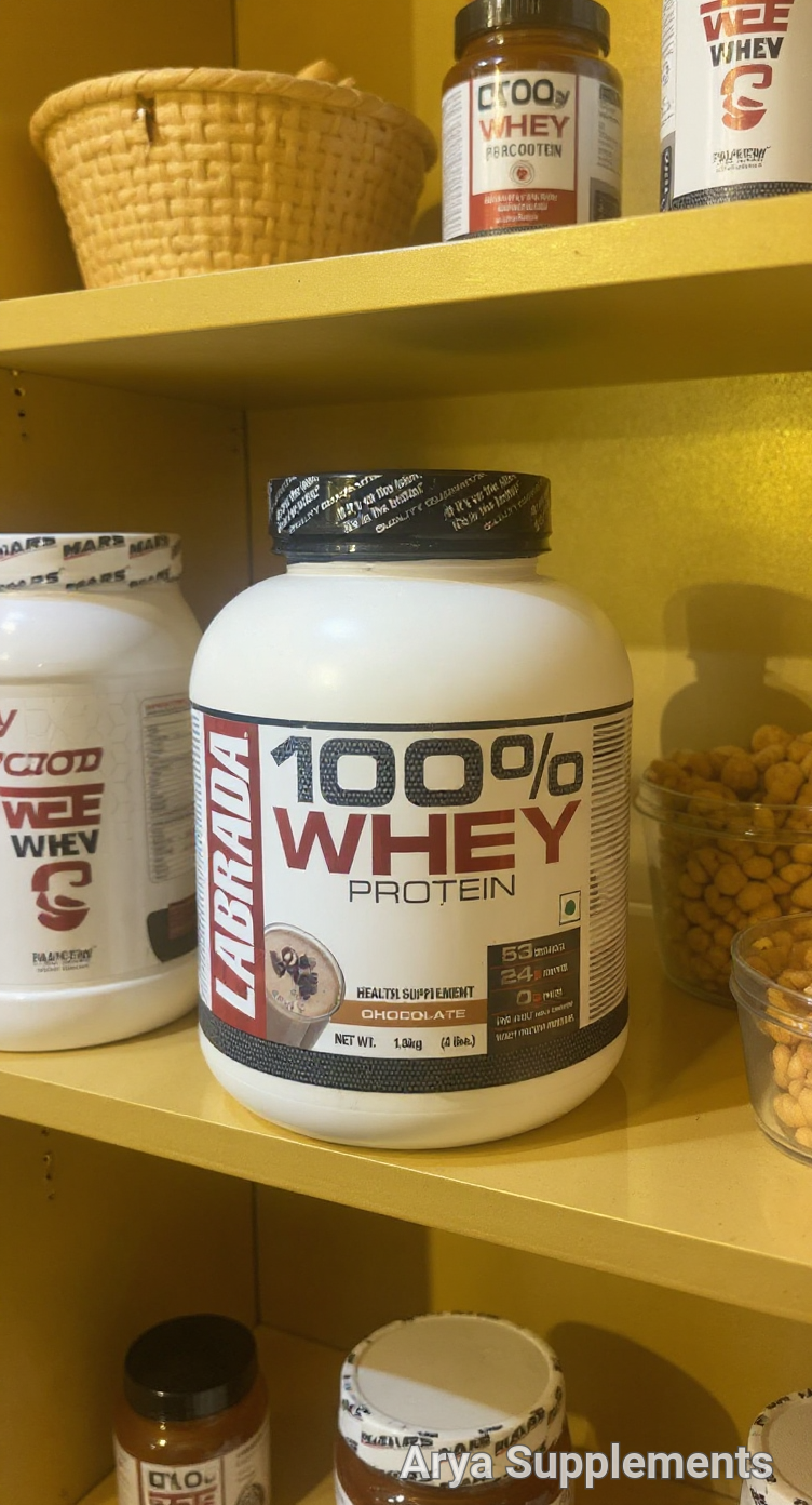 Labrada 100% Whey Protein Chocolate view 3