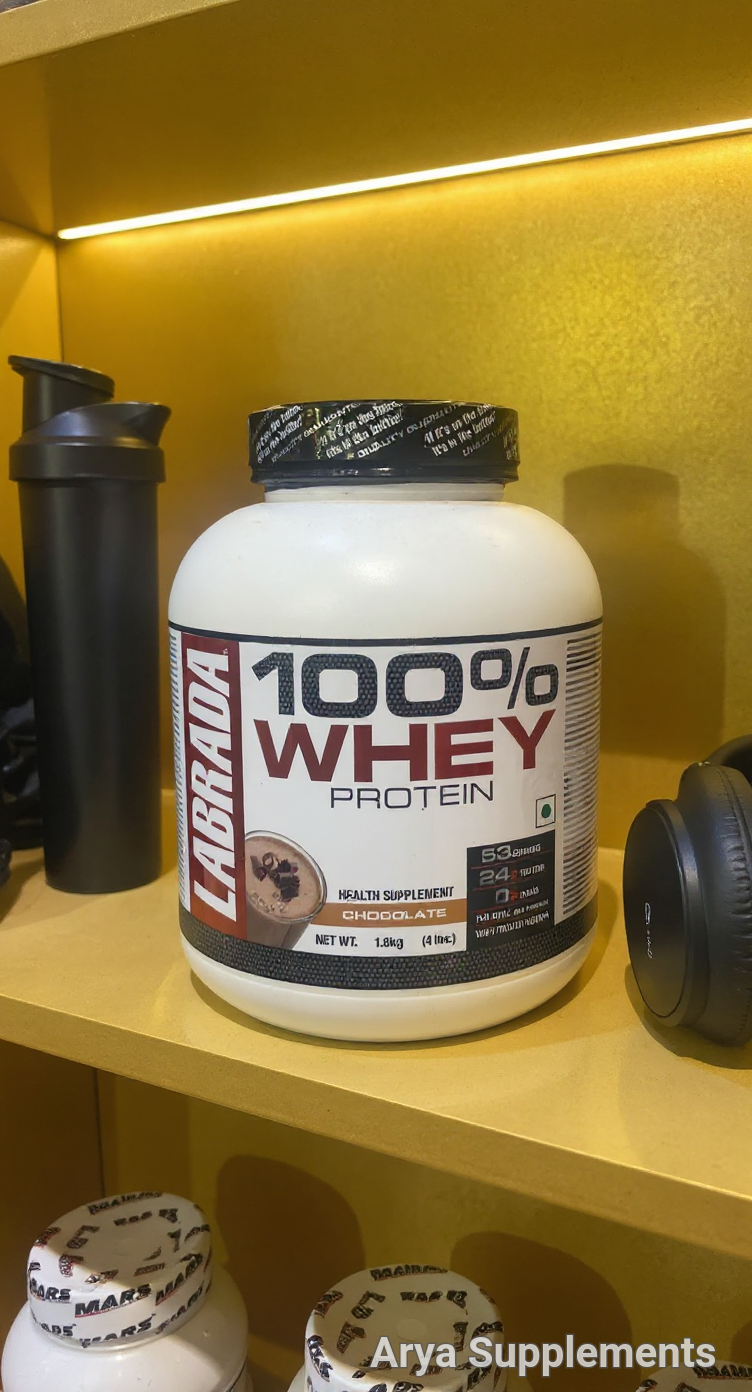 Labrada 100% Whey Protein Chocolate view 2