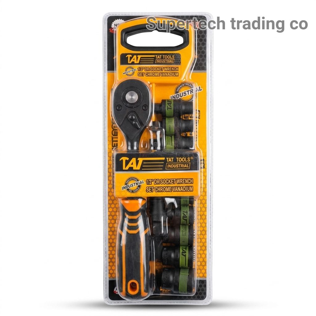 TAT Tools 1/2" Drive Socket Wrench Set