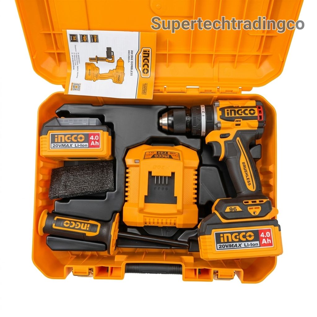 Ingco 20V Max Li-Ion Power Tool Kit