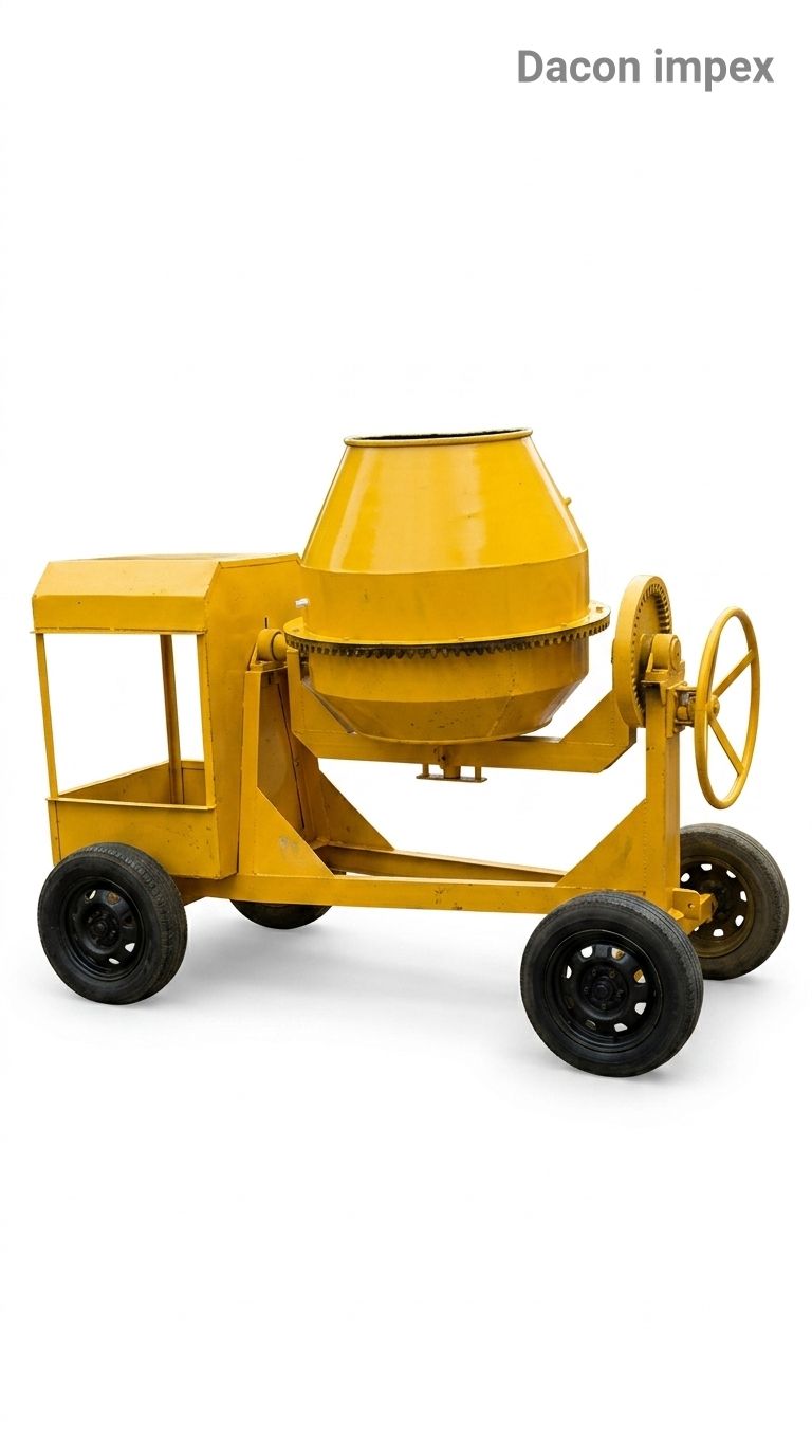 Yellow Concrete Mixer