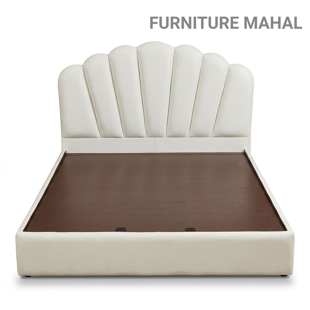 Elegant Cream Bed view 2