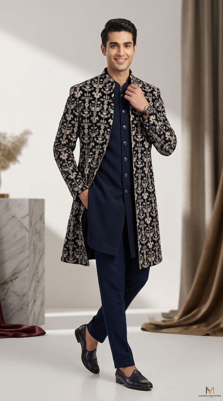 Embellished Black Velvet Jacket