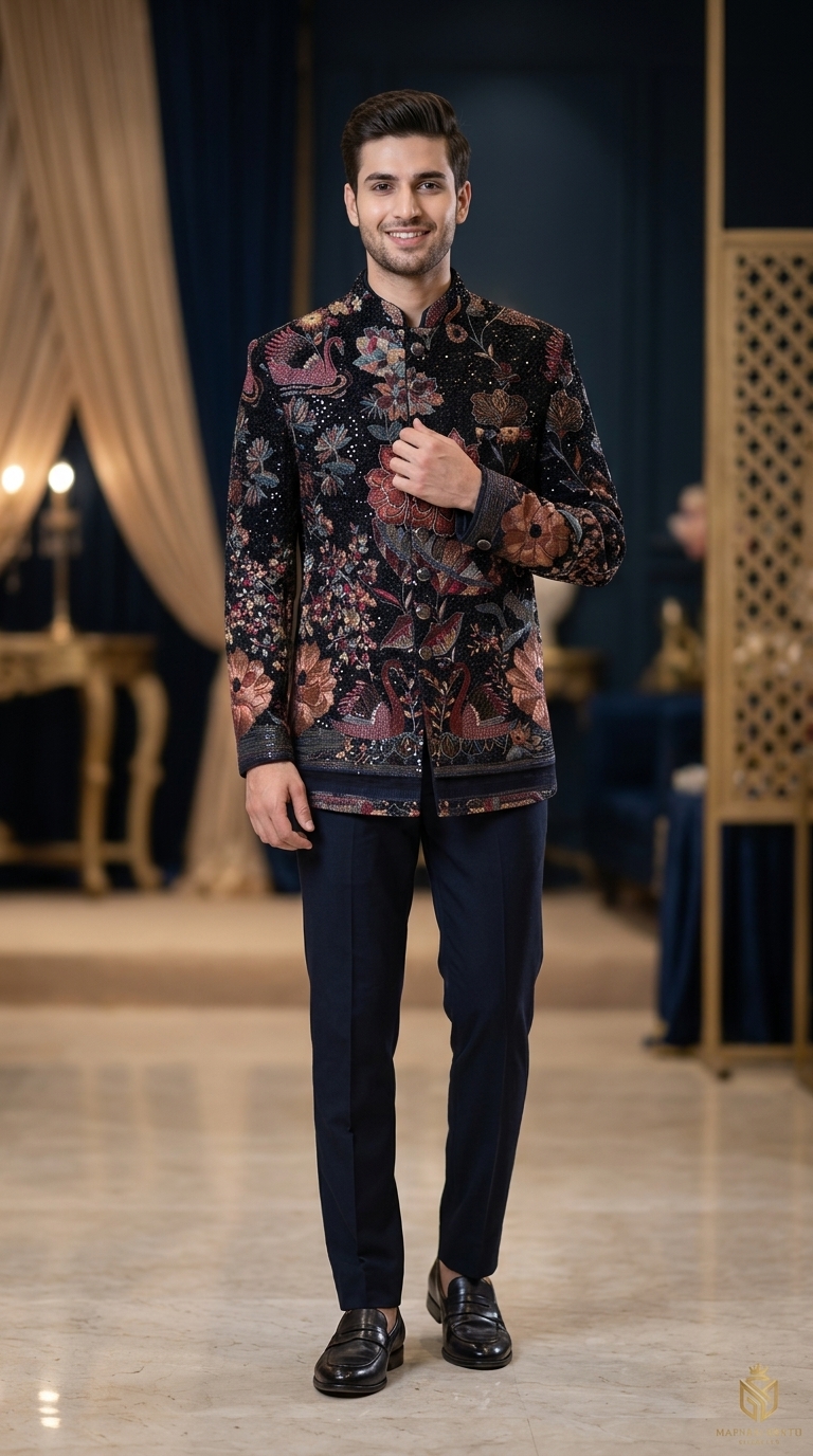 Embellished Black Jacket