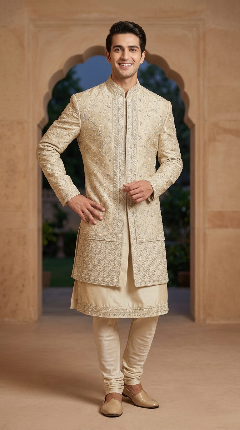 Embellished Jodhpuri Suit